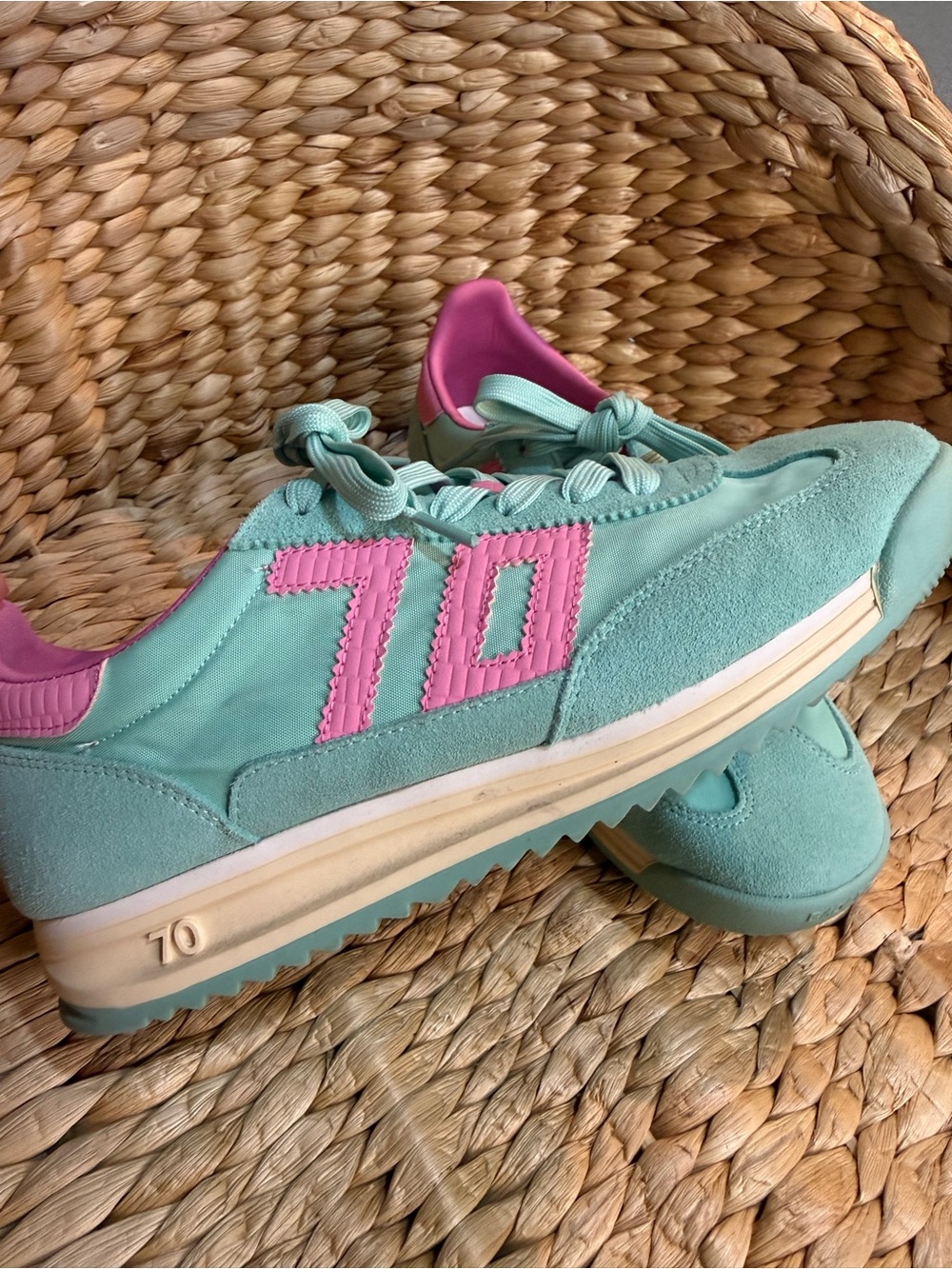 Back 70 Barkley Jogger Sneakers - Light sky fuchsia - Picture 6 of 7